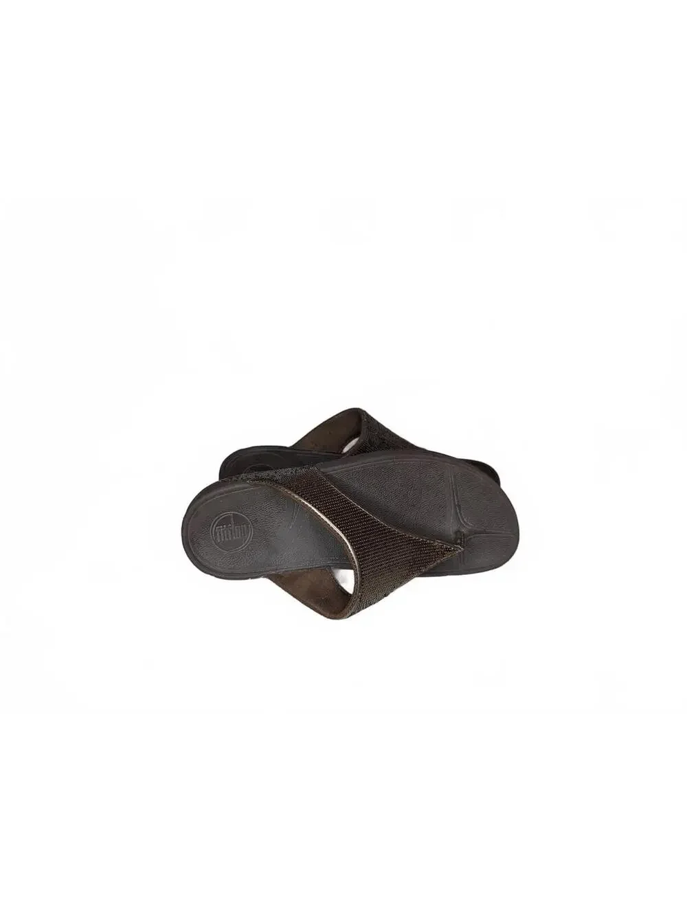 FitFlop Electra Bronze Sequin Sandals‎ Size US 7